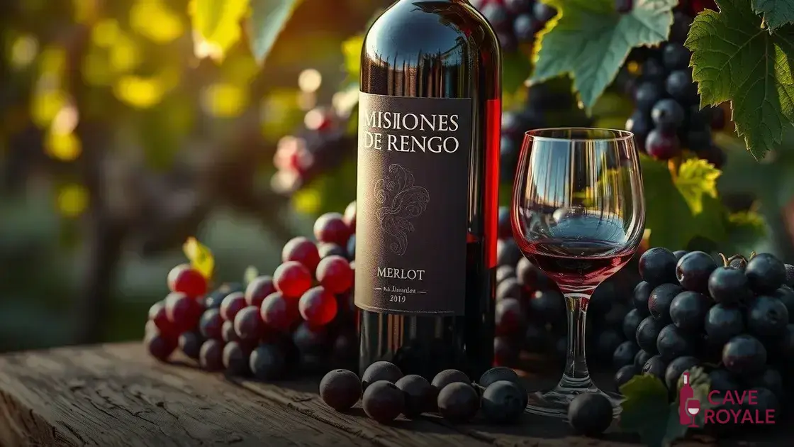 Vinho Tinto Chileno Misiones De Rengo Merlot