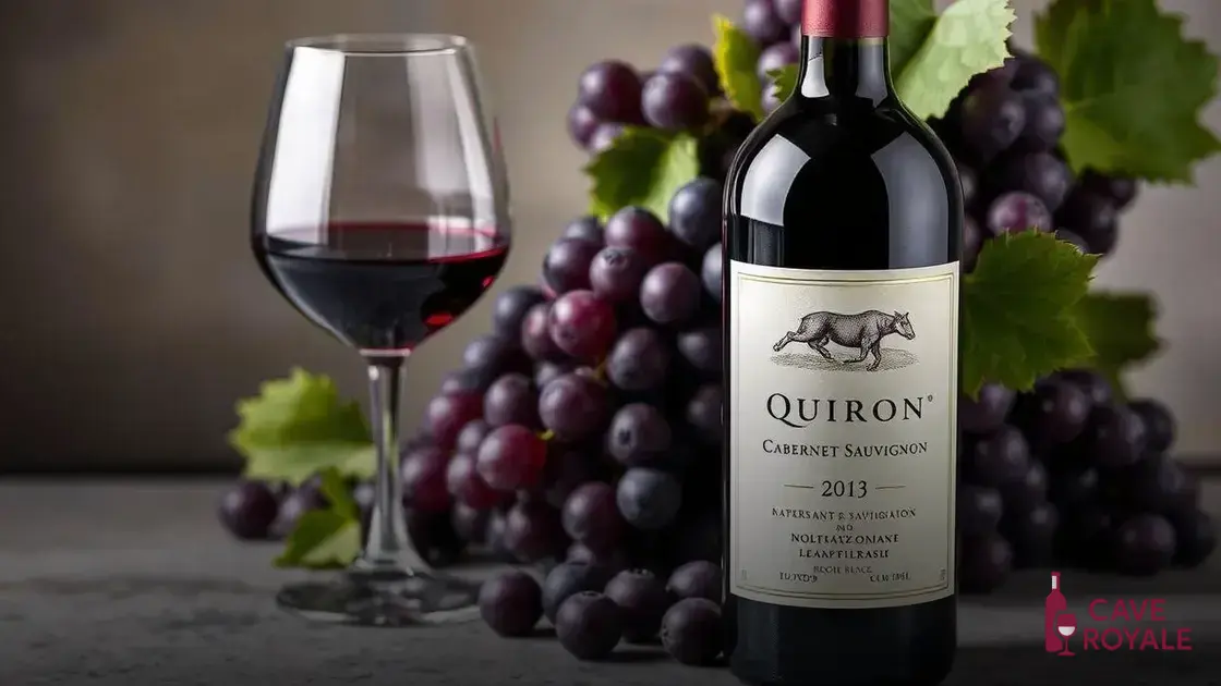 Vinho Tinto Chileno Quiron Cabernet Sauvignon