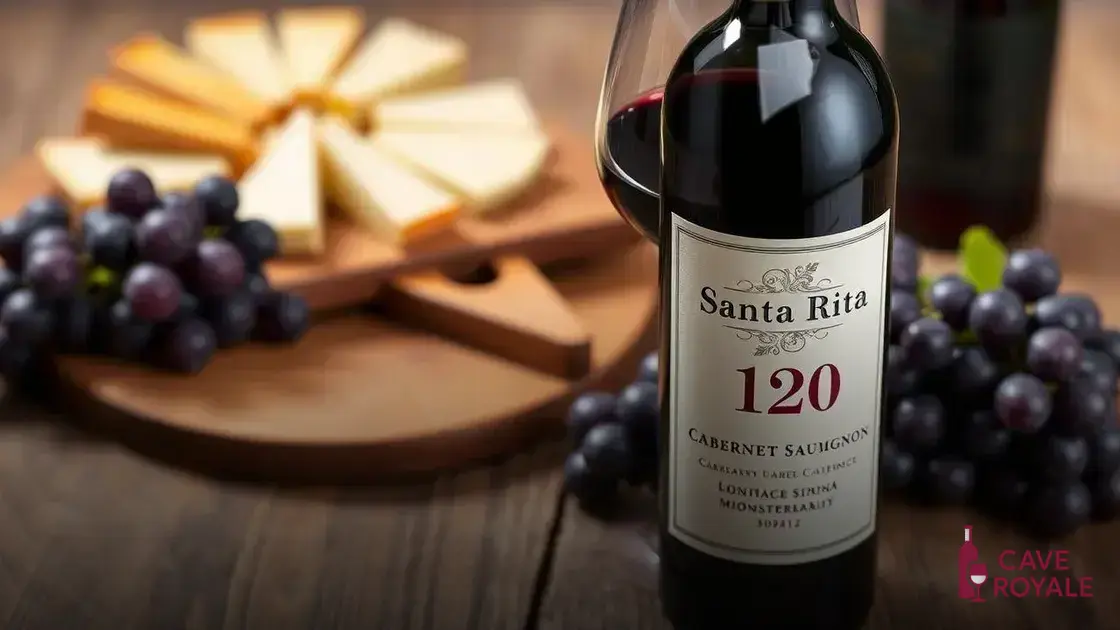 Vinho Tinto Chileno Santa Rita 120 Cabernet Sauvignon