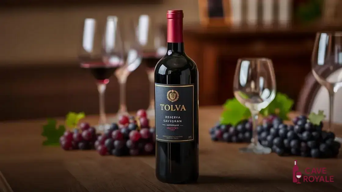 Vinho Tinto Chileno Tolva Reserva Cabernet Sauvignon