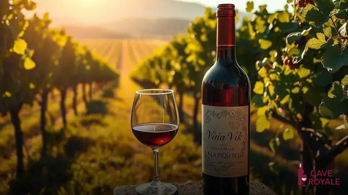 Vinho Tinto Chileno Viña Vik La Piú Belle