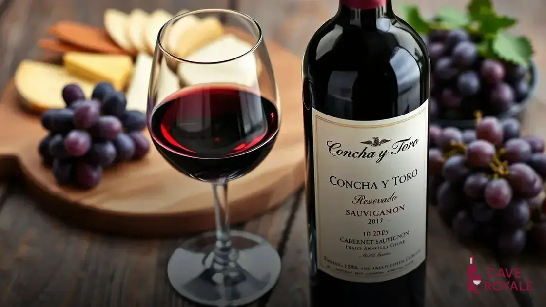 Vinho Tinto Concha y Toro Reservado Cabernet Sauvignon