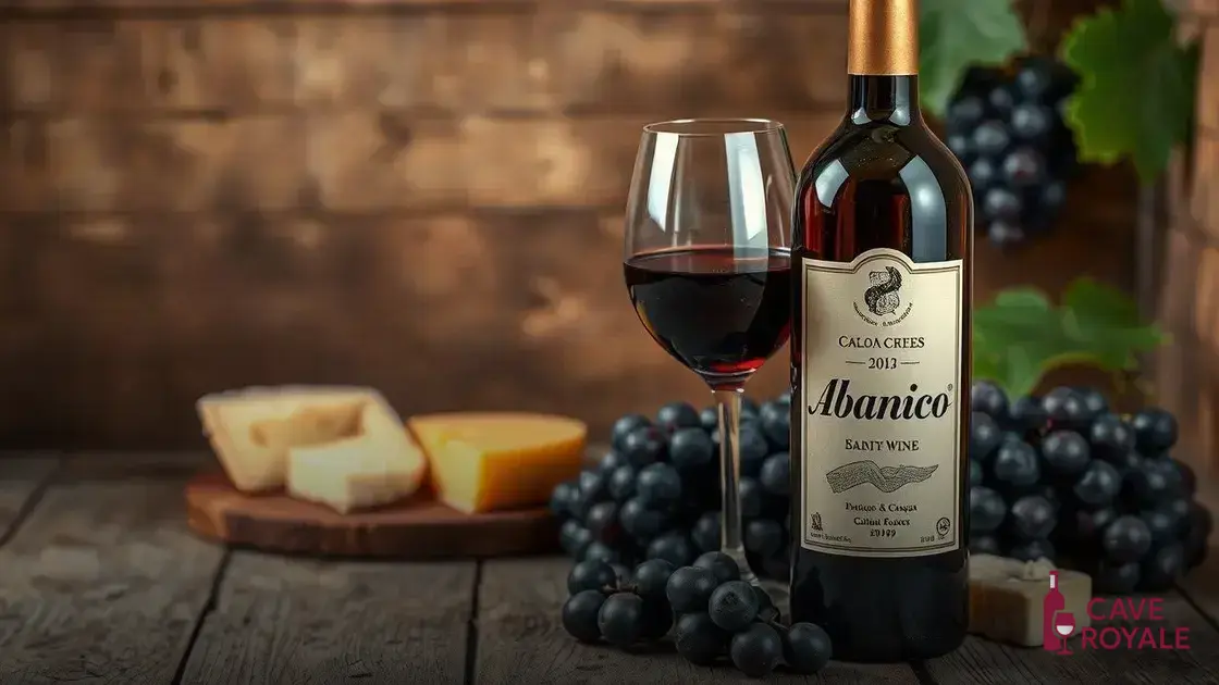 Vinho Tinto Espanhol Abanico