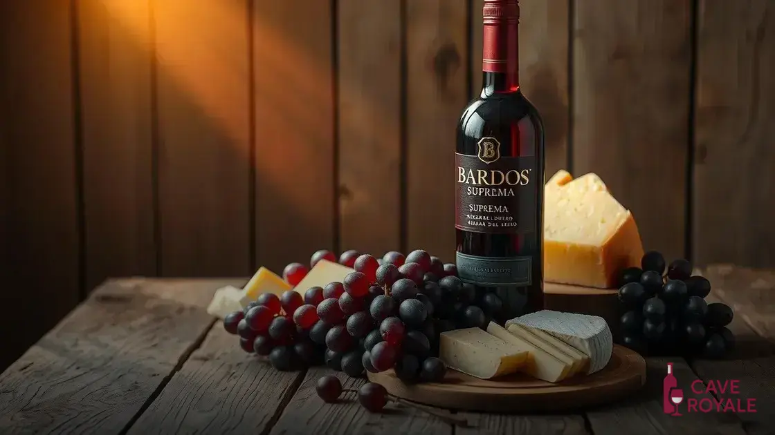 Vinho Tinto Espanhol Bardos Suprema Ribera Del Duero