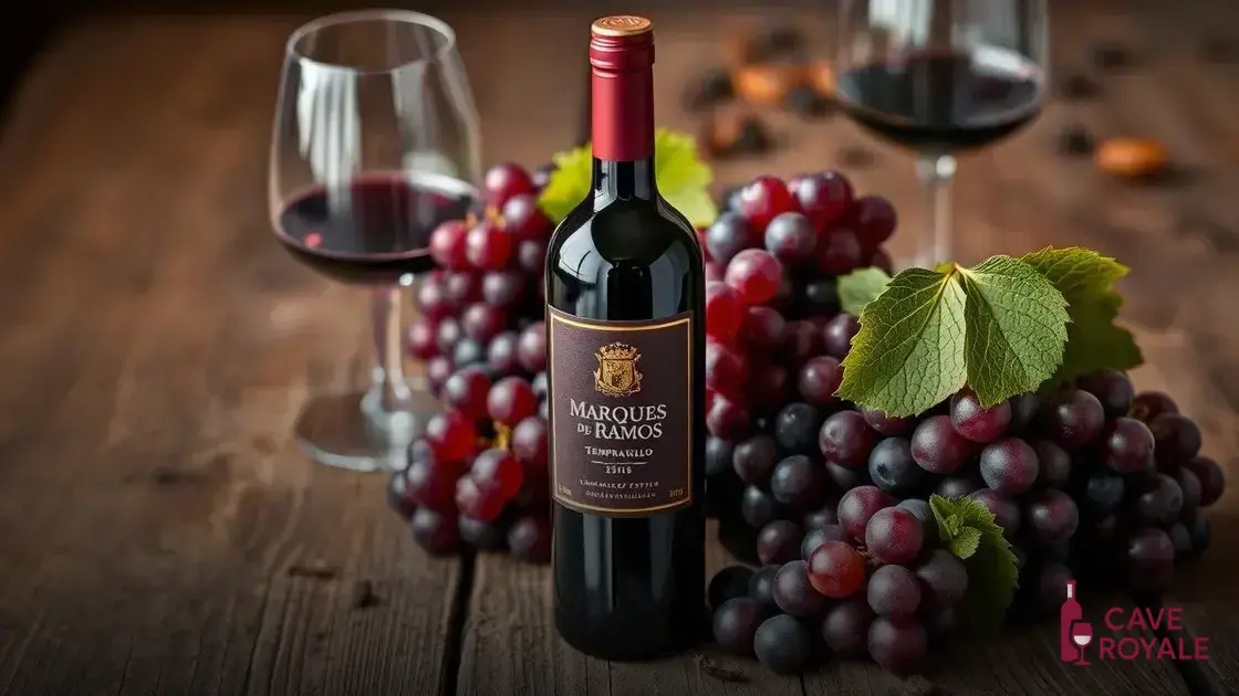 Vinho Tinto Espanhol Marques De Ramos Tempranillo