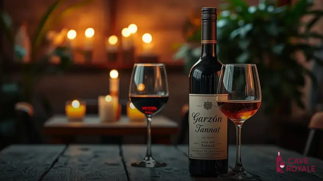 Vinho Tinto Garzón Tannat
