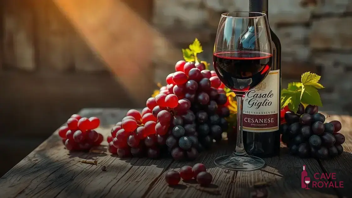 Vinho Tinto Italiano Casale Del Giglio Cesanese
