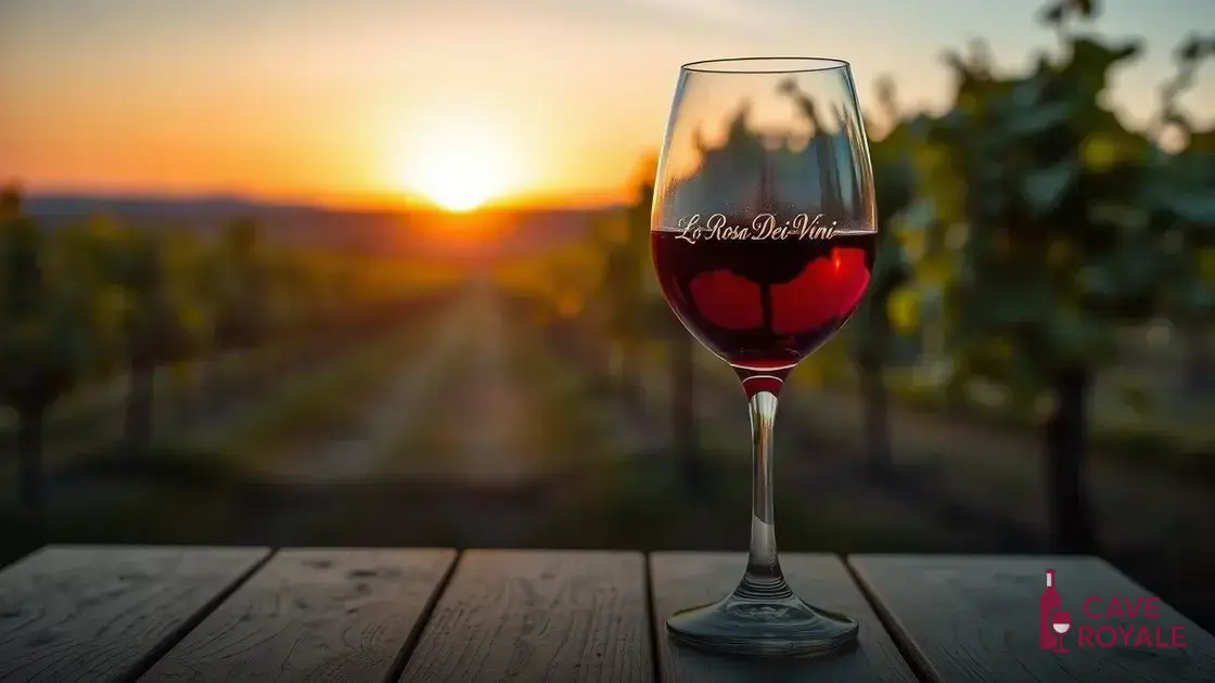 Vinho Tinto Italiano La Rosa Dei Vini Rosso D'italia