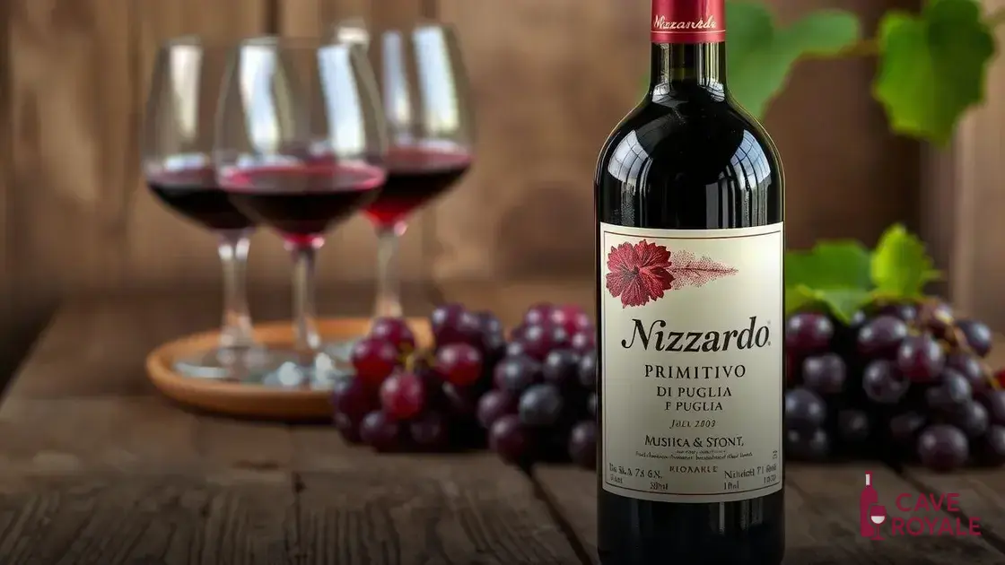 Vinho Tinto Italiano Nizzardo Primitivo Di Puglia