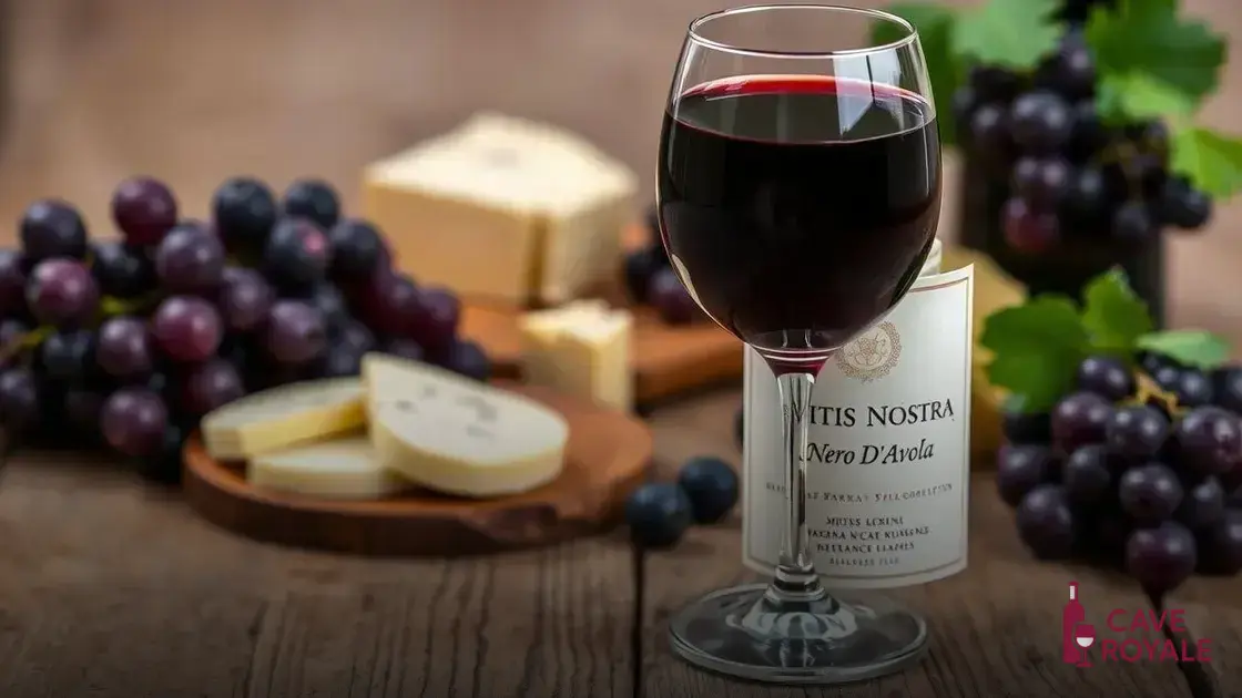 Vinho Tinto Italiano Vitis Nostra Nero D'Avola