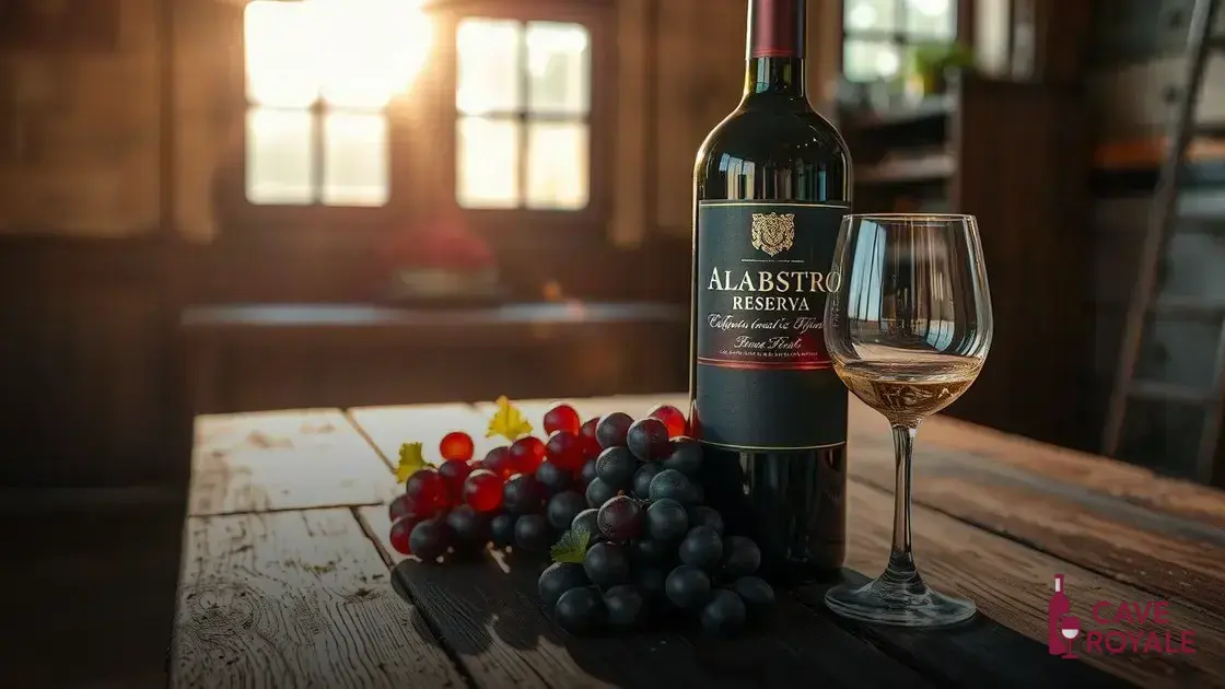 Vinho Tinto Português Alabastro Reserva