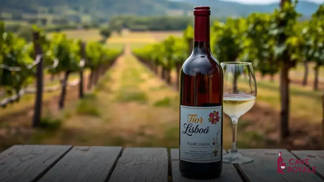 Vinho Tinto Português Flor De Lisboa