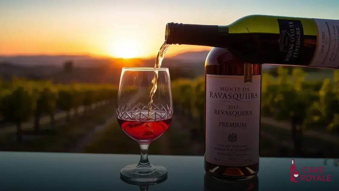 Vinho Tinto Português Monte Da Ravasqueira Premium