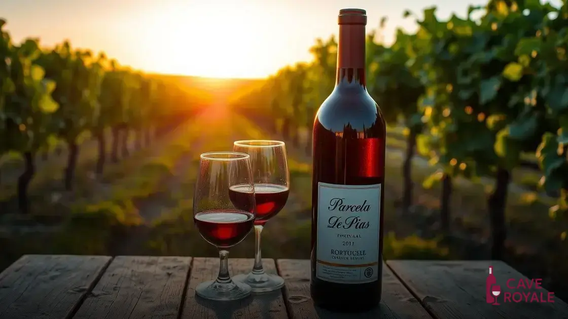 Vinho Tinto Português Parcela De Pias