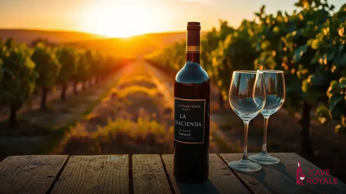 Vinho Tinto Uruguaio La Hacienda Gran Reserva Tannat