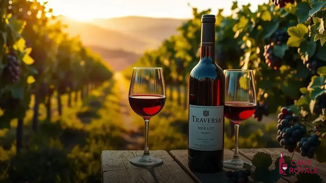 Vinho Uruguaio Traversa Merlot