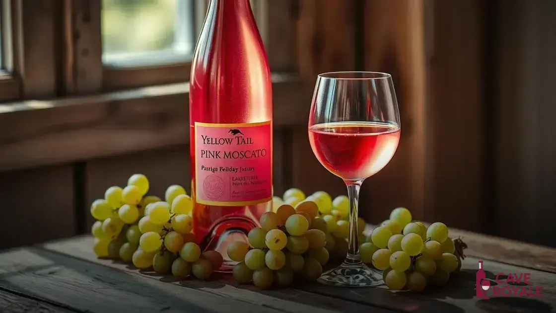 Vinho Yellow Tail Pink Moscato