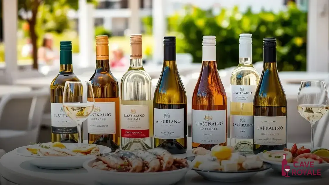 Vinhos brancos populares e suas características
