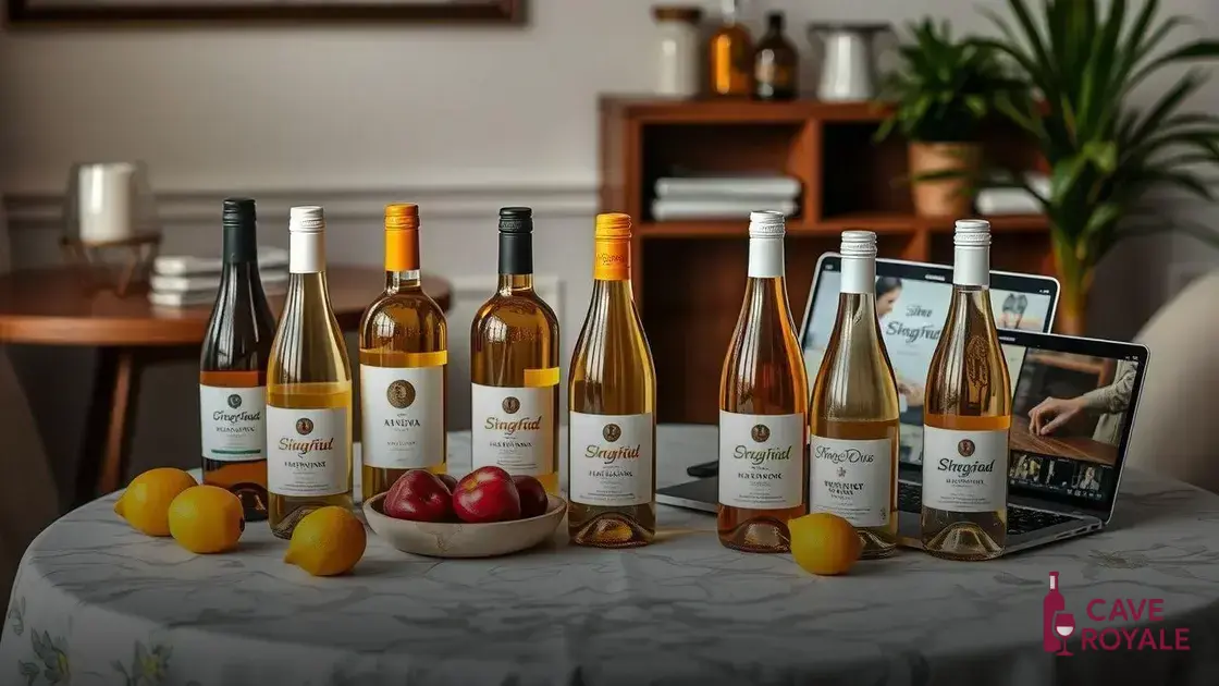 Vinhos brancos: tendências e novidades