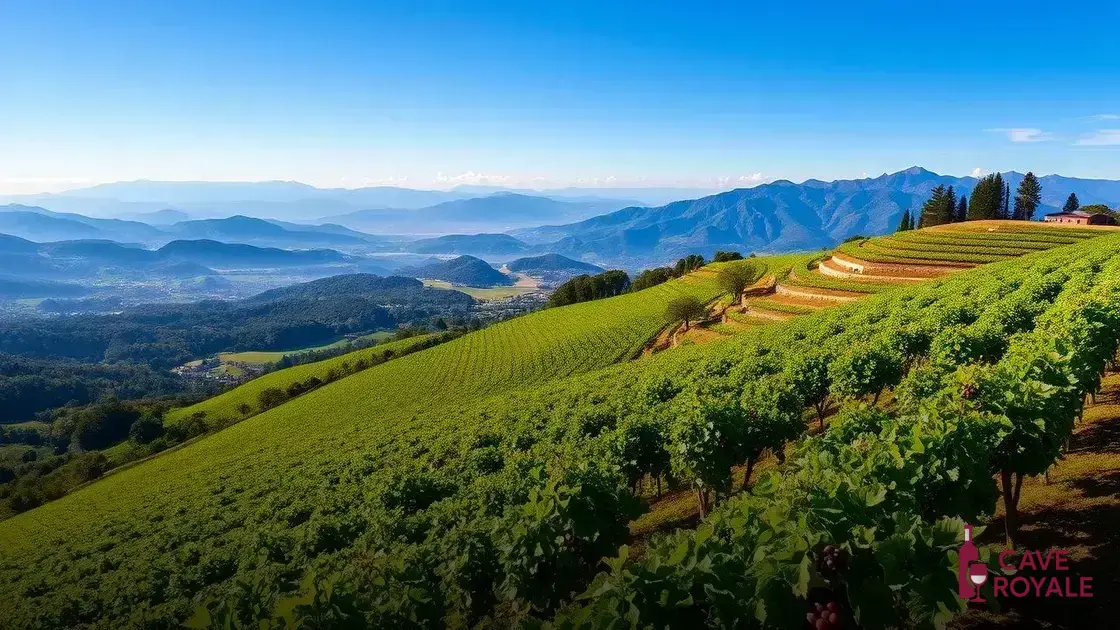 Vinhos de altitude: entenda o que são e as características
