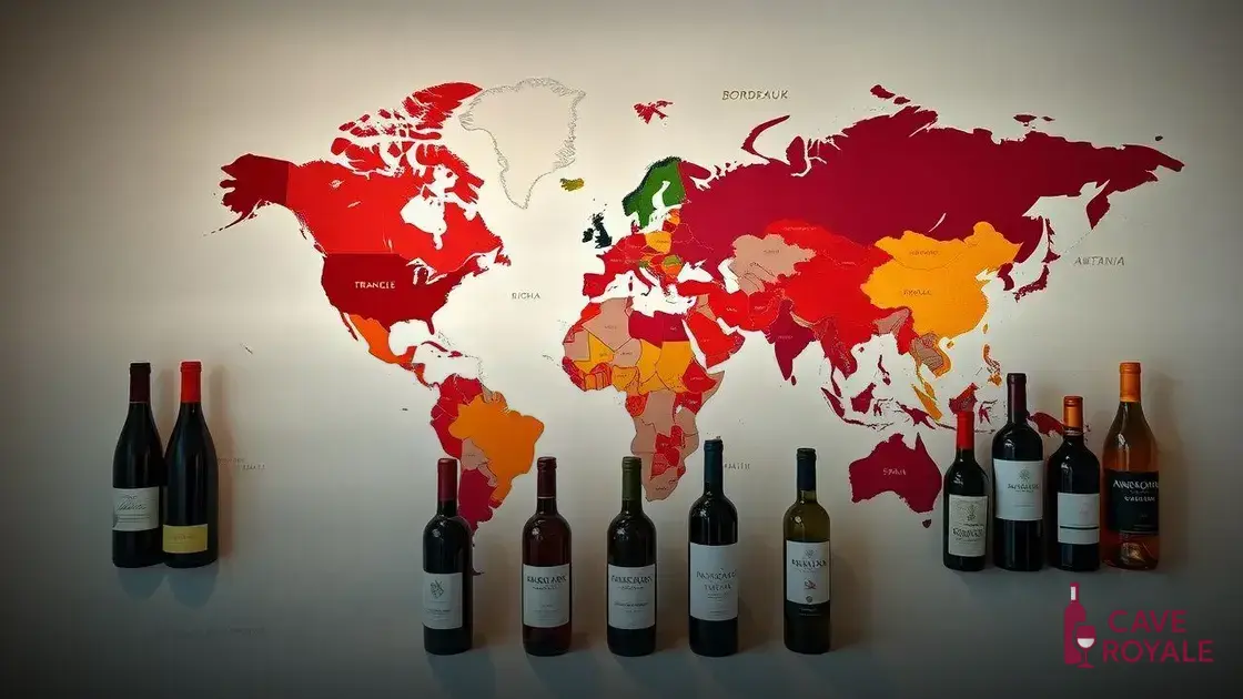 Vinhos de diferentes regiões para experiências únicas