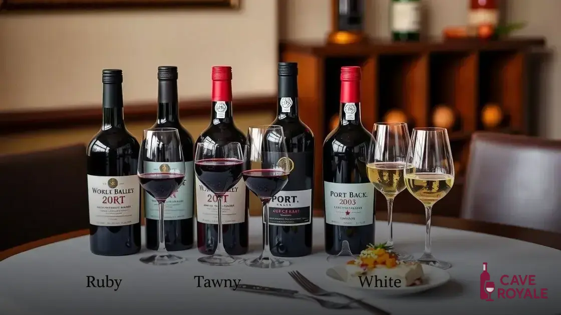 Vinhos do Porto: tipos e características