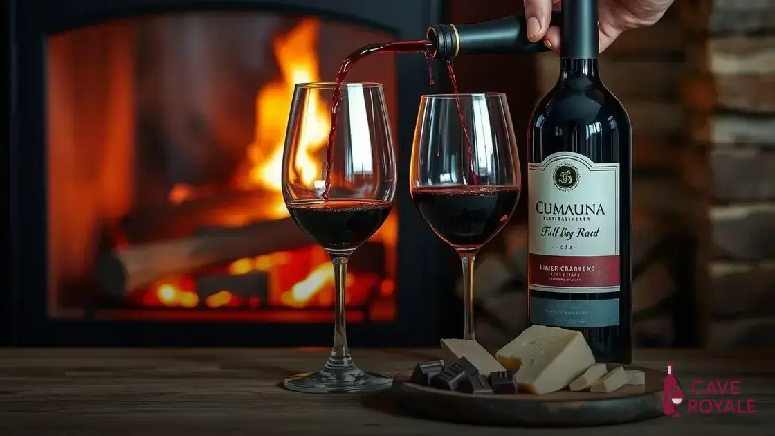 Vinhos encorpados para as noites de inverno