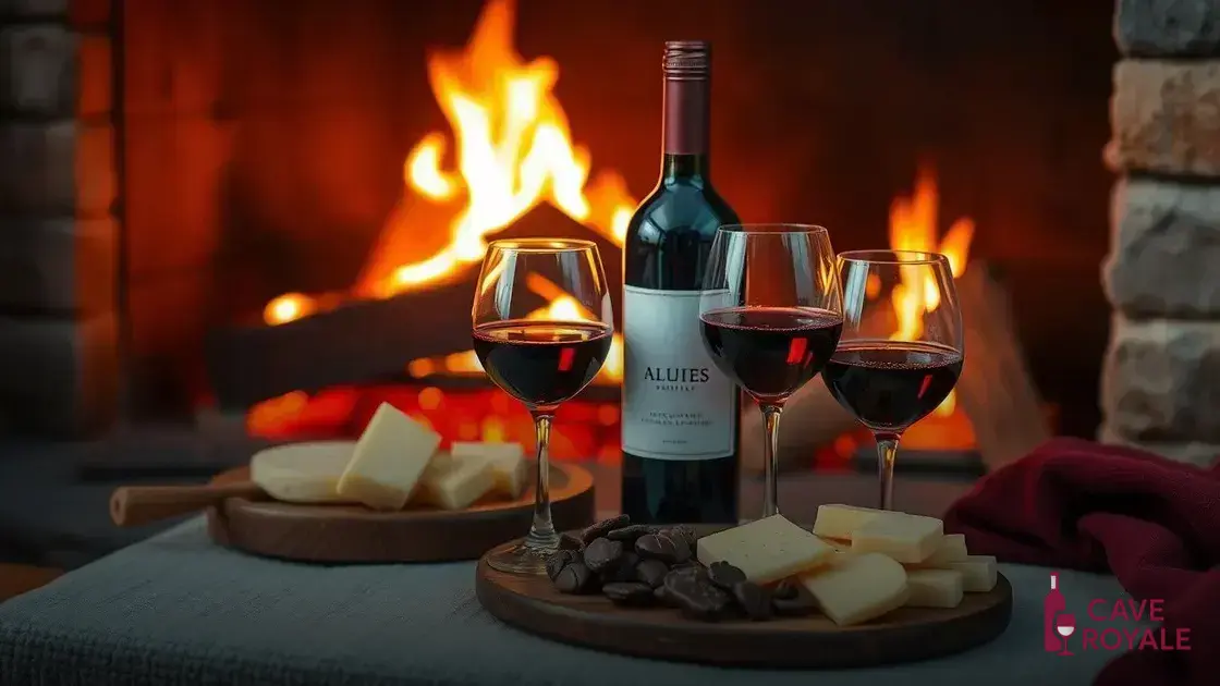 Vinhos ideal para aquecer na lareira