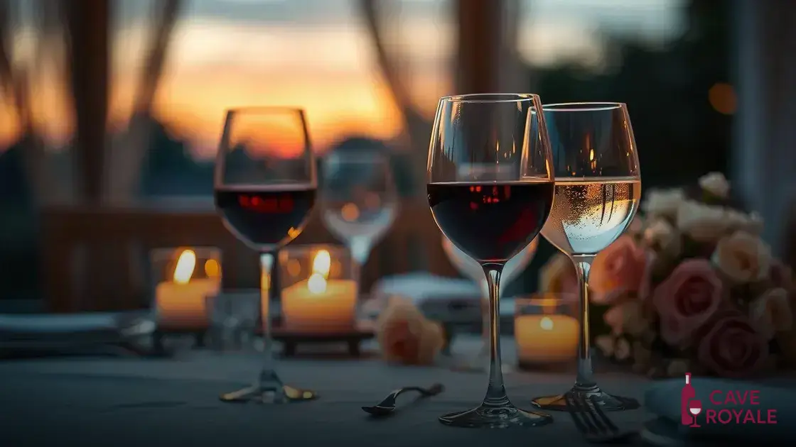 Vinhos infalíveis para um jantar romântico