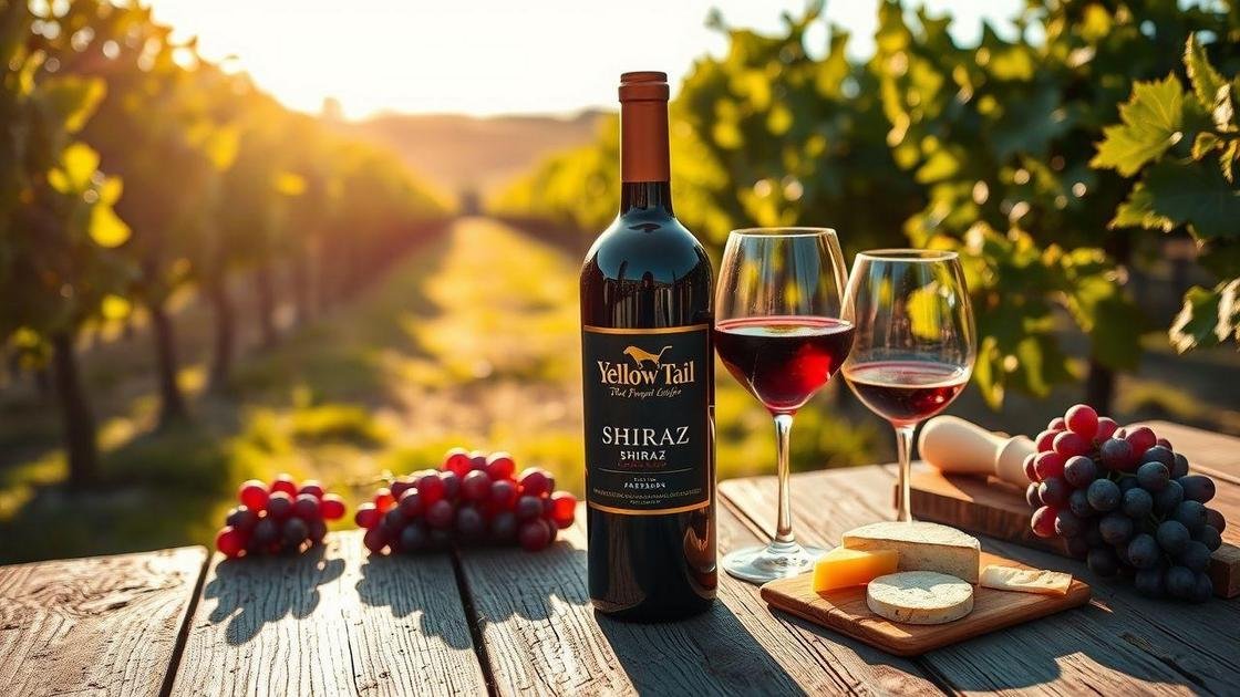 Yellow Tail Shiraz: O Vinho Australiano em Destaque em 2025