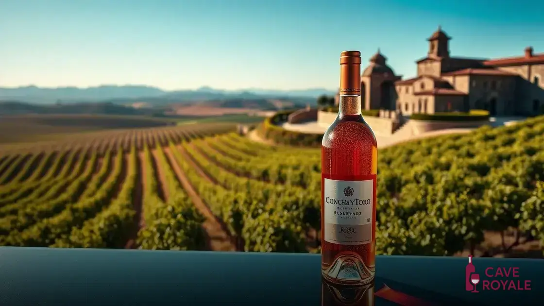 a-historia-por-tras-da-vinicola-concha-y-toro Vinho Chileno Concha Y Toro Reservado Rosé