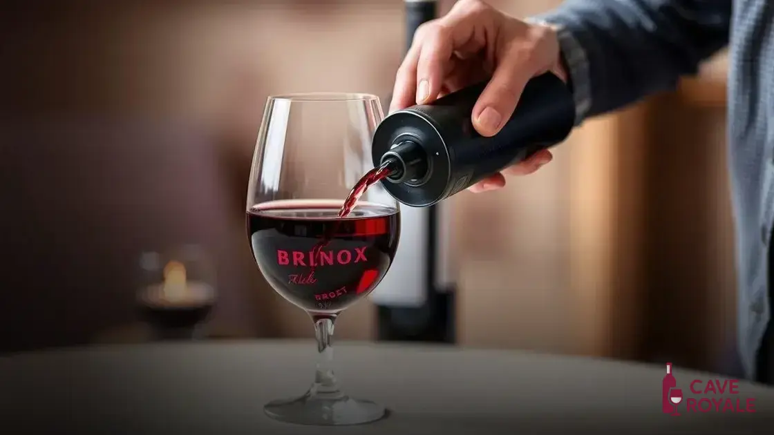 Aerador para Vinho BRINOX