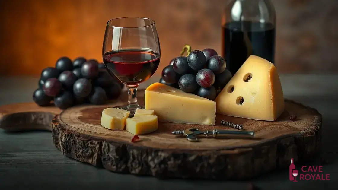 Aprenda a harmonizar vinhos e queijo gouda