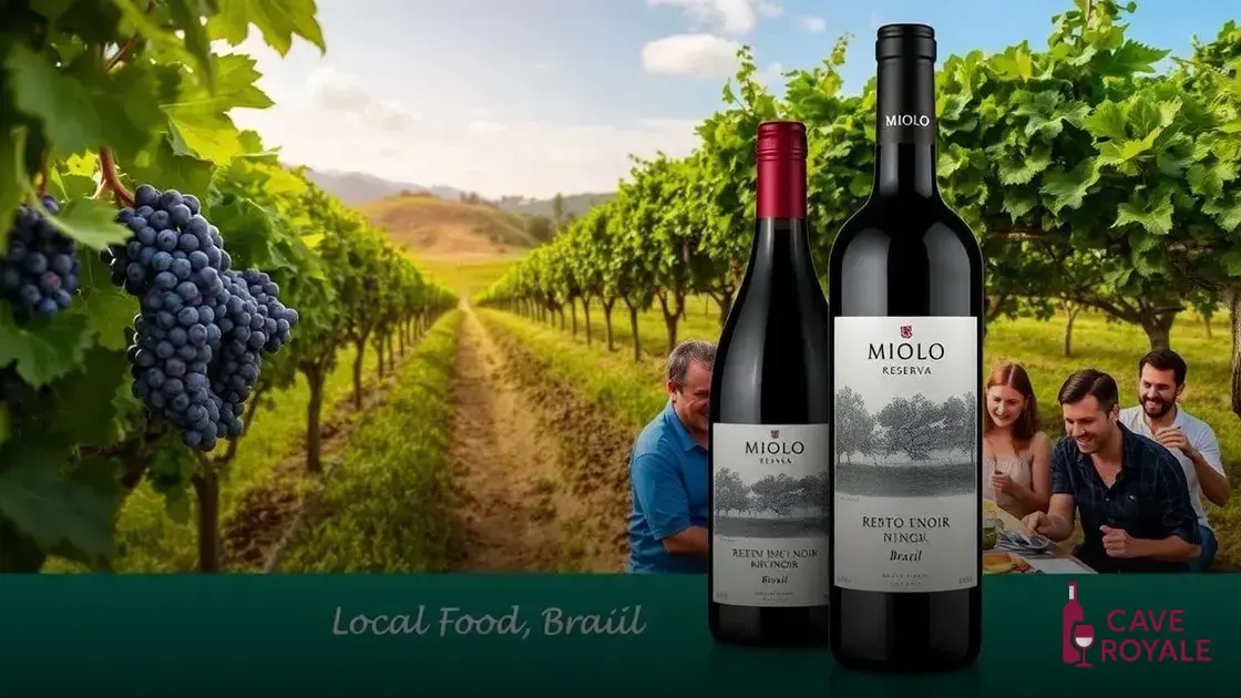 Benefícios de escolher vinhos brasileiros como o Miolo