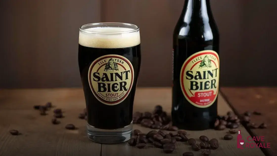 Características da cerveja Saint Bier Stout