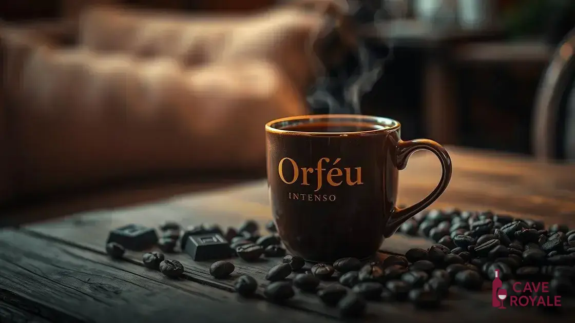 Características do café Orfeu Intenso