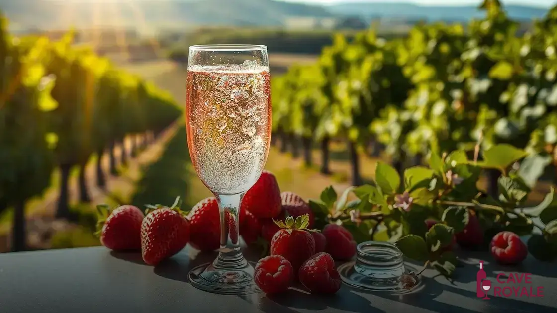 Características do espumante Inglês