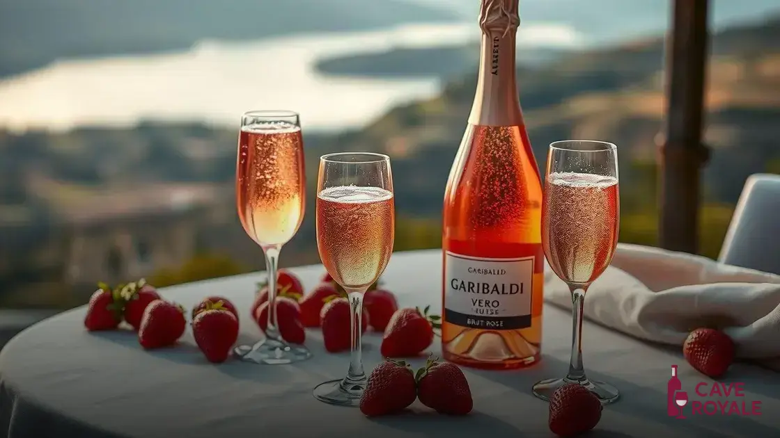 Características do Garibaldi Vero Brut Rosé