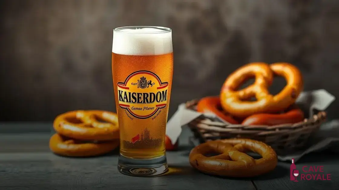 Características do KAISERDOM German Pilsener