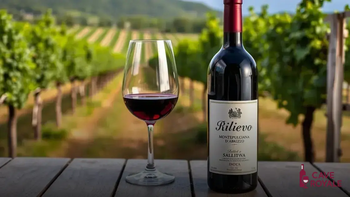 caracteristicas-do-rilievo-montepulciano-dabruzzo-doc Vinho Tinto Italiano Rilievo Montepulciano D’Abruzzo D.O.C.