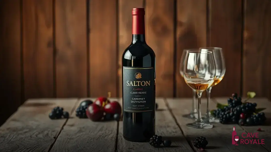 Características do Salton Classic Cabernet Sauvignon