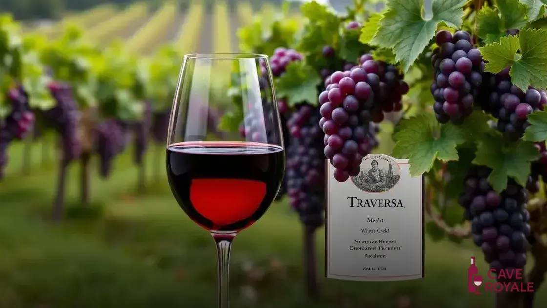 Características do Traversa Merlot