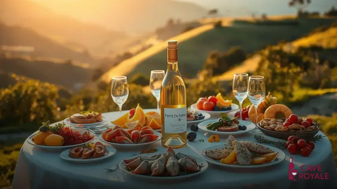Características do vinho branco Fonte Da Serrana