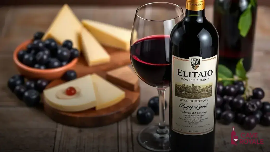 Características do Vinho Elitaio Montepulciano