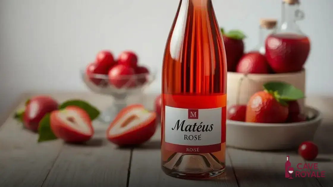 Características do Vinho Mateus Rosé