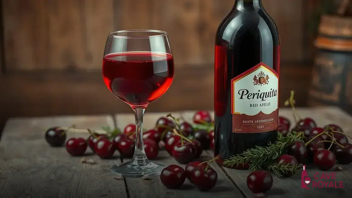 Características do vinho Periquita