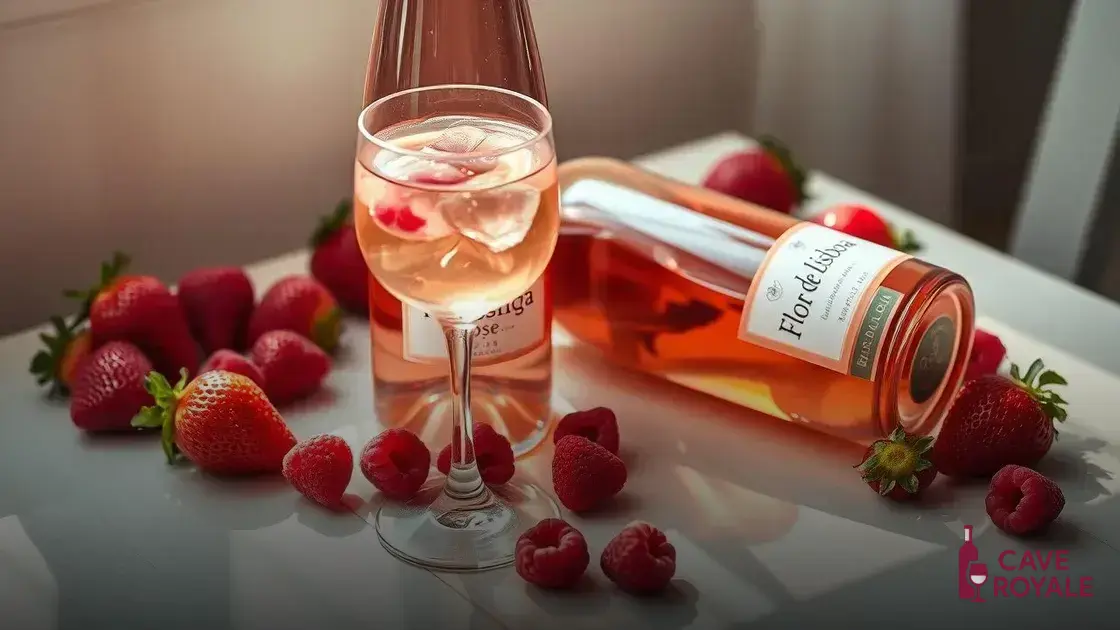 Características do Vinho Rosé Flor De Lisboa