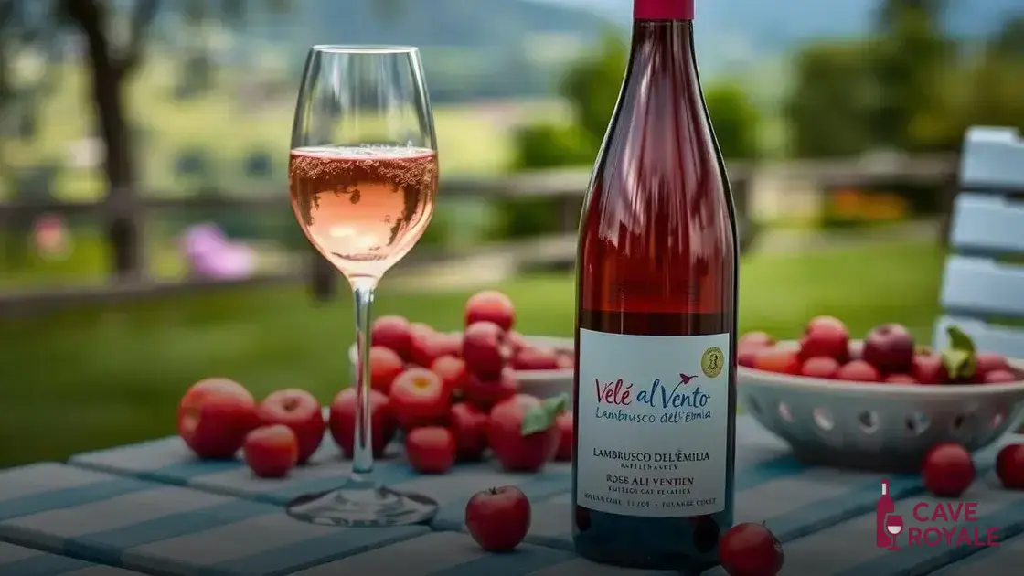 Características do vinho rosé frisante