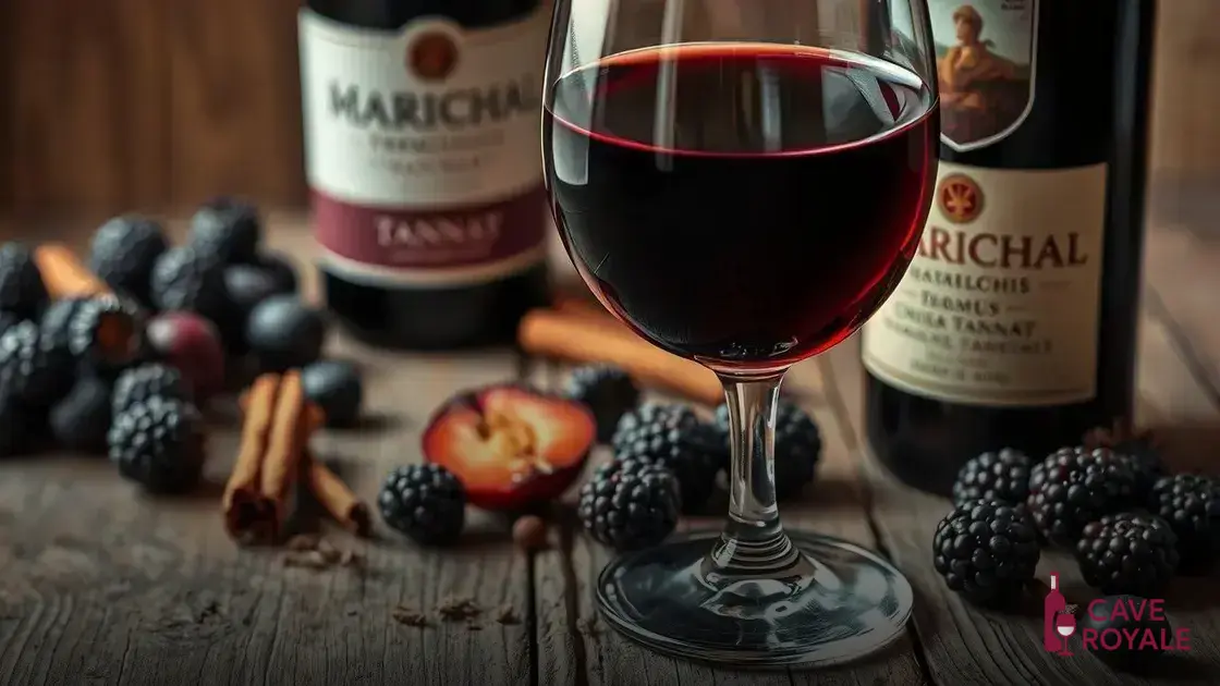 Características sensoriais do vinho Tannat