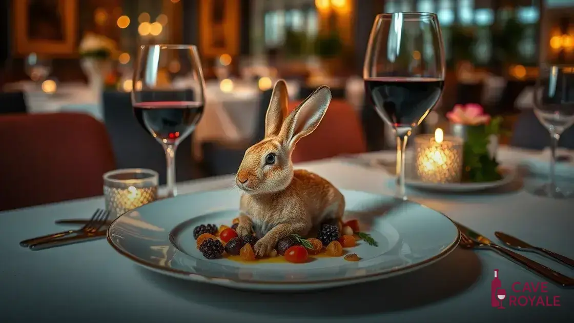 Carne de coelho e vinho: como criar uma harmonização?